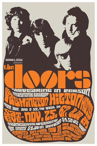 The Doors at the Washington Hilton Hotel - 25th November 1967